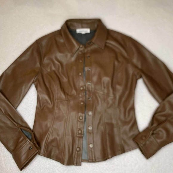 Heartloom Tan Leather Jacket - Picture 3 of 8
